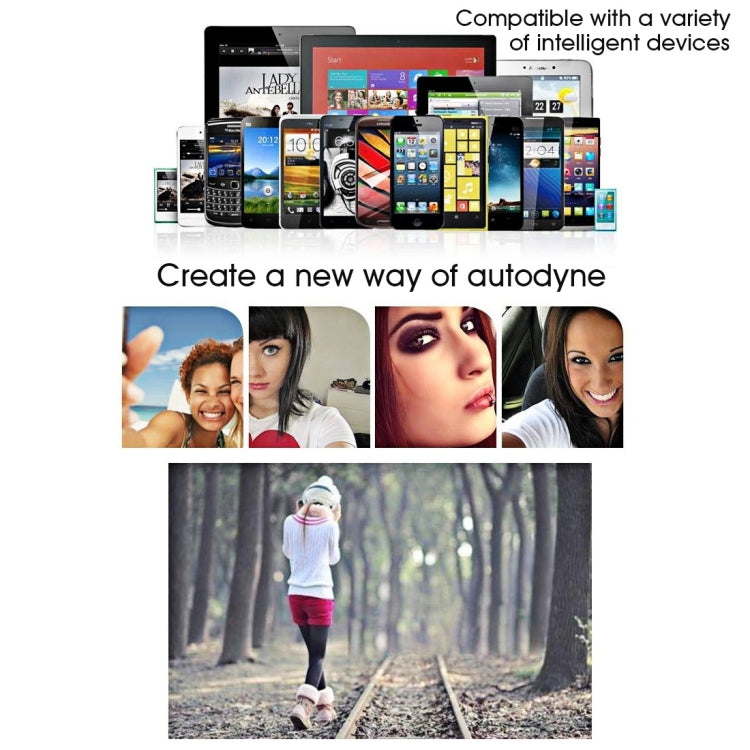 Wireless Bluetooth Remote Controller / Mini Gamepad Controller / Selfie Shutter / Music Player Controller for Android / iOS Cell Phone / Tablet PC