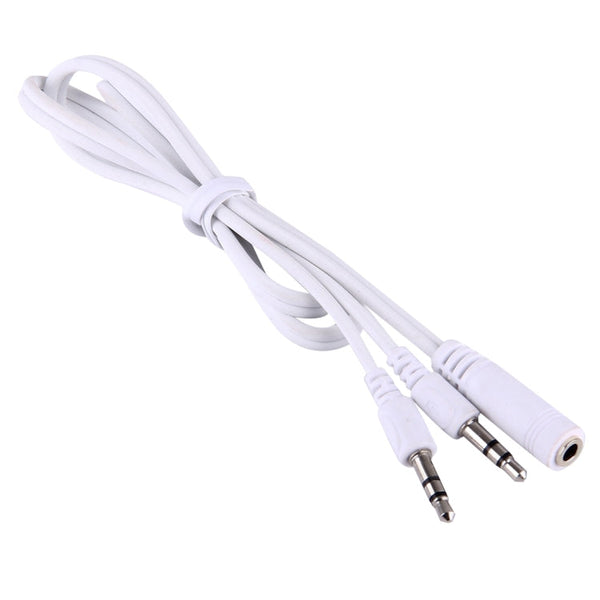 1M Hi-Fi AUX Audio Cable 3.5mm Dual Male to Female Plug Jack Stereo Audio Wire for iPhone, iPad, Samsung, MP3, MP4, Sound Card, TV, Radio-recorder, Car Bluetooth Speacker, Computer, etc