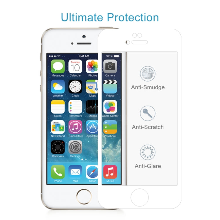 Anti-scratch 9H 10D Full Screen HD Tempered Glass Film for iPhone 6 & 6s