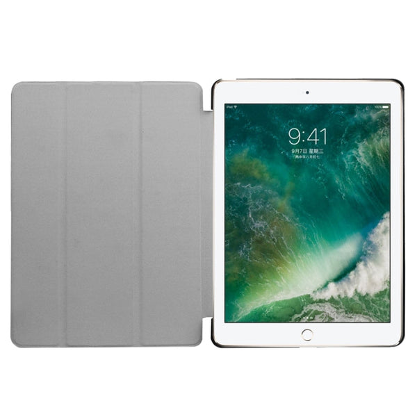 For iPad 9.7 (2018) & iPad 9.7 (2017) Custer Texture Horizontal Flip Leather Case with Three-folding Holder & Sleep / Wake-up Function, For iPad 9.7 (2018), For iPad 9.7 (2018) & iPad 9.7 (2017)