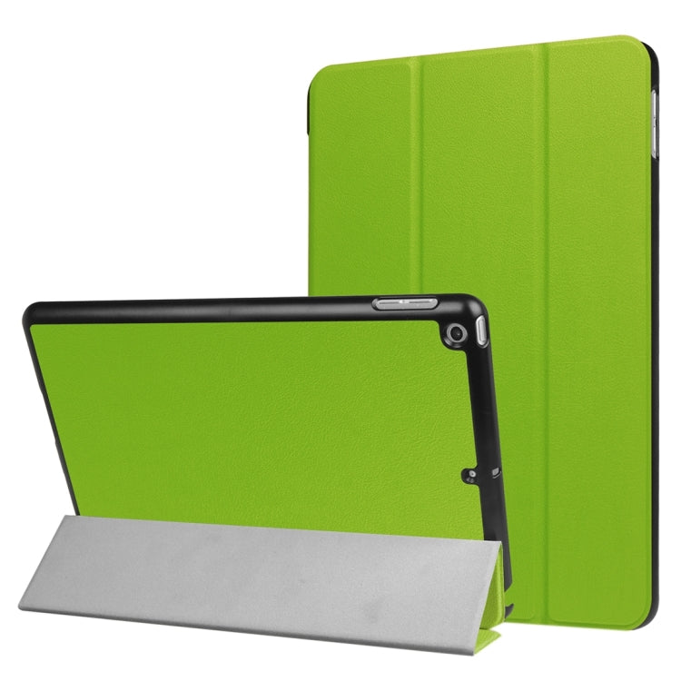 For iPad 9.7 (2018) & iPad 9.7 (2017) Custer Texture Horizontal Flip Leather Case with Three-folding Holder & Sleep / Wake-up Function, For iPad 9.7 (2018), For iPad 9.7 (2018) & iPad 9.7 (2017)