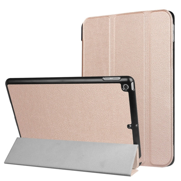 For iPad 9.7 (2018) & iPad 9.7 (2017) Custer Texture Horizontal Flip Leather Case with Three-folding Holder & Sleep / Wake-up Function, For iPad 9.7 (2018), For iPad 9.7 (2018) & iPad 9.7 (2017)