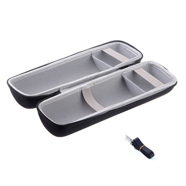 2 in 1 Hard PU Carry Zipper Storage Box Bag + Soft Silicone Cover for JBL Charge 3 Bluetooth Speaker with Shoulder Strap
