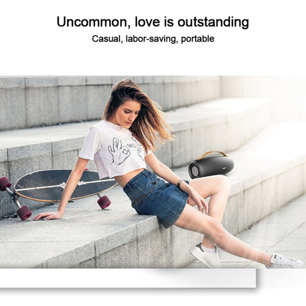 ZEALOT S27 Multifunctional Bass Wireless Bluetooth Speaker, Built-in Microphone, Support Bluetooth Call & AUX & TF Card & 1x93mm + 2x66mm Speakers