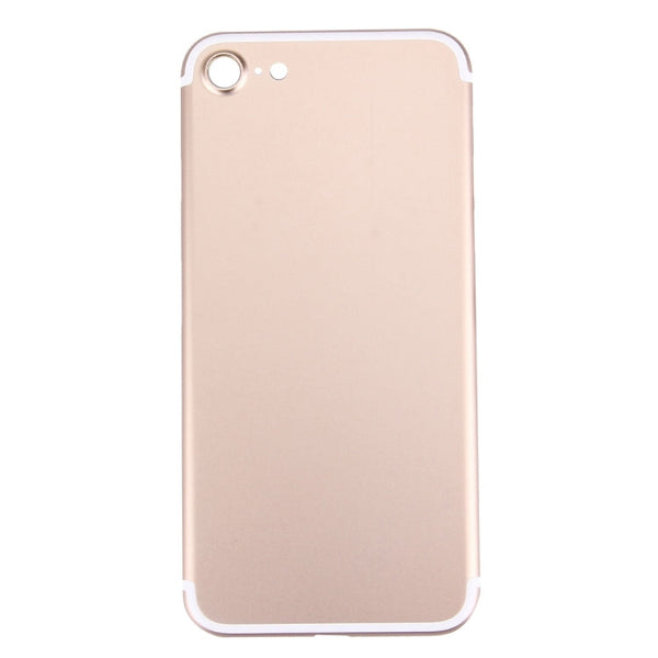5 in 1 for iPhone 7 (Back Cover + Card Tray + Volume Control Key + Power Button + Mute Switch Key) Full Assembly Housing Cover, For iPhone 7, For iPhone 7 with Side keys