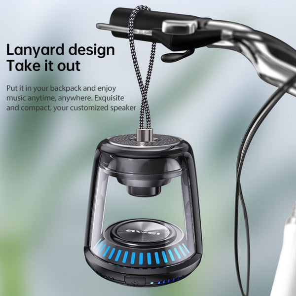 awei Y666 Mini Portable Outdoor Bluetooth Speaker, Support TWS Play