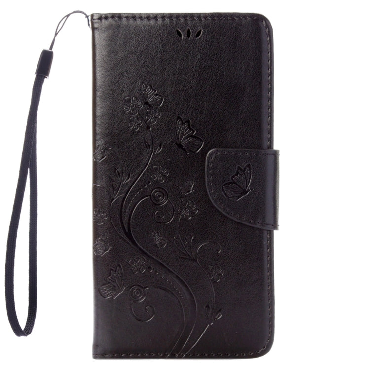 For  iPhone 8 & 7  Pressed Flowers Horizontal Flip Leather Case with Holder & Card Slots & Wallet