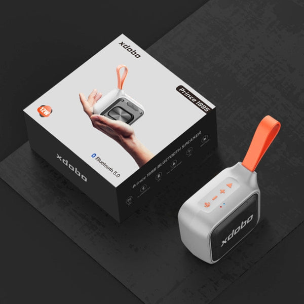 XDOBO Prince 1995 II IPX7 Waterproof Portable Wireless Bluetooth Speaker Outdoor Subwoofer, Prince 1995 II