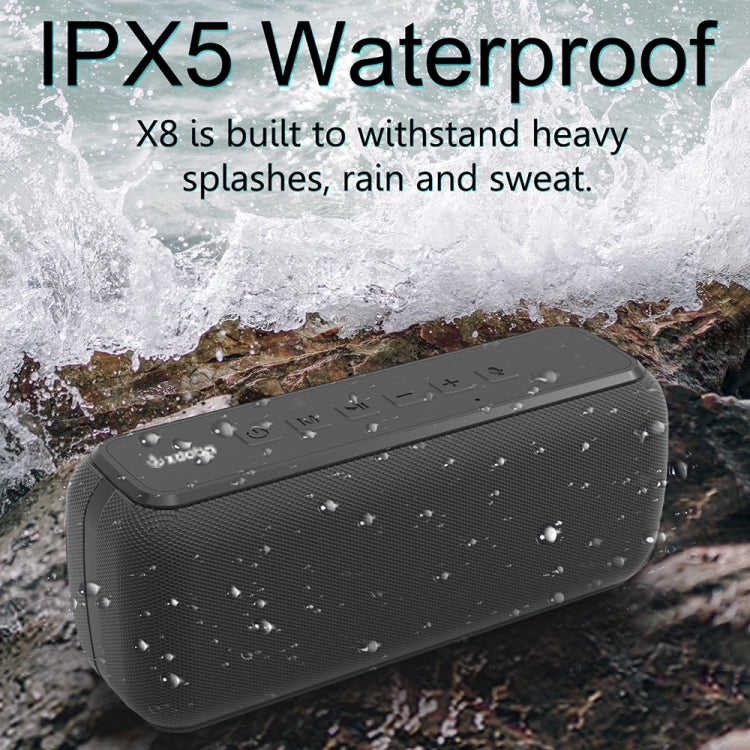 XDOBO X8 60W Wireless Bluetooth Speaker Outdoor Subwoofer Support TWS & TF Card, X8