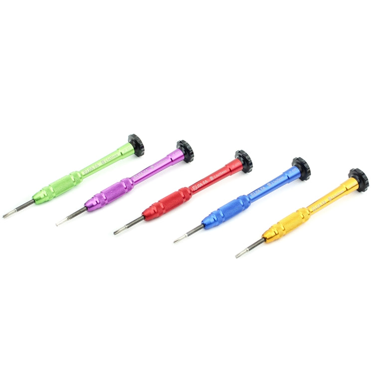 JIAFA JF-609-0.6Y Tri-point 0.6 Repair Screwdriver for iPhone X/ 8/ 8P/ 7/ 7P & Apple Watch, Tri-point 0.6 Green, Tri-point 0.6 Blue, Tri-point 0.6 Magenta, Tri-point 0.6 Gold