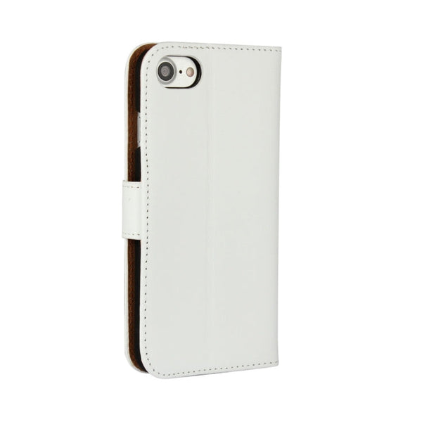 For  iPhone 8 & 7  Genuine Split Horizontal Flip Leather Case with Holder & Card Slots & Wallet