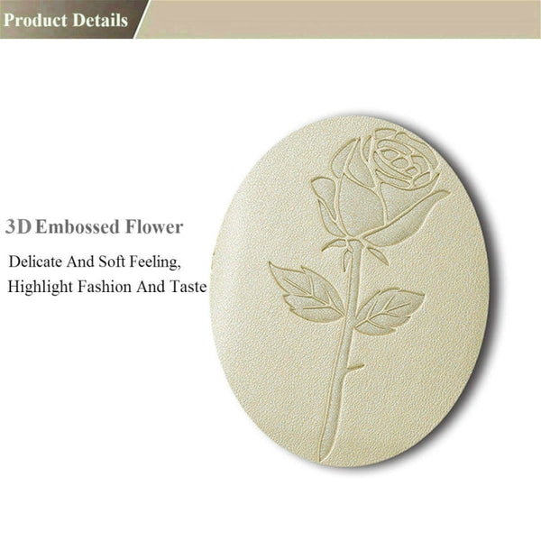 Fro iPhone 8 Plus & 7 Plus   Roses Pressed Flowers Pattern Flip Leather Case with Holder & Card Slots & Wallet