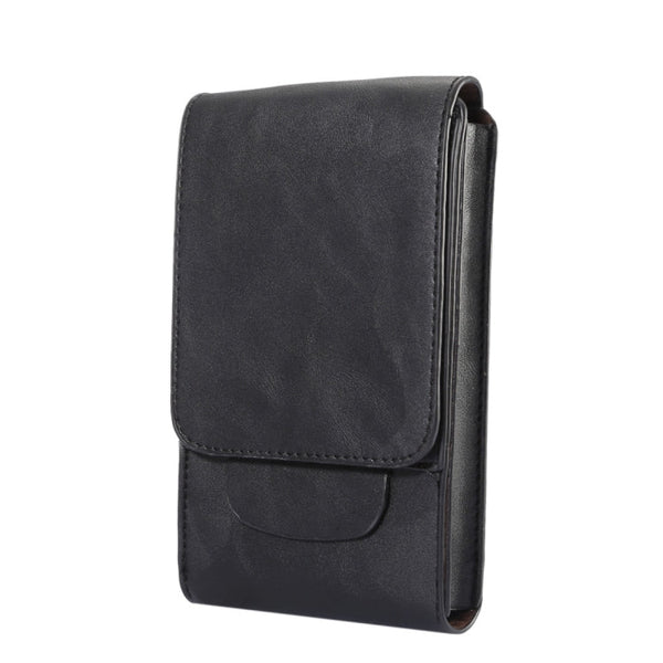 6.3 inch and Below Universal Crazy Horse Texture 3 Pouches Vertical Flip Leather Case with Belt Hole & Climbing Buckle for Galaxy Note 8, Sony, Huawei, Meizu, Lenovo, ASUS, Cubot, Oneplus, Oukitel, Xiaomi, DOOGEE, Vkworld, and other Smartphones