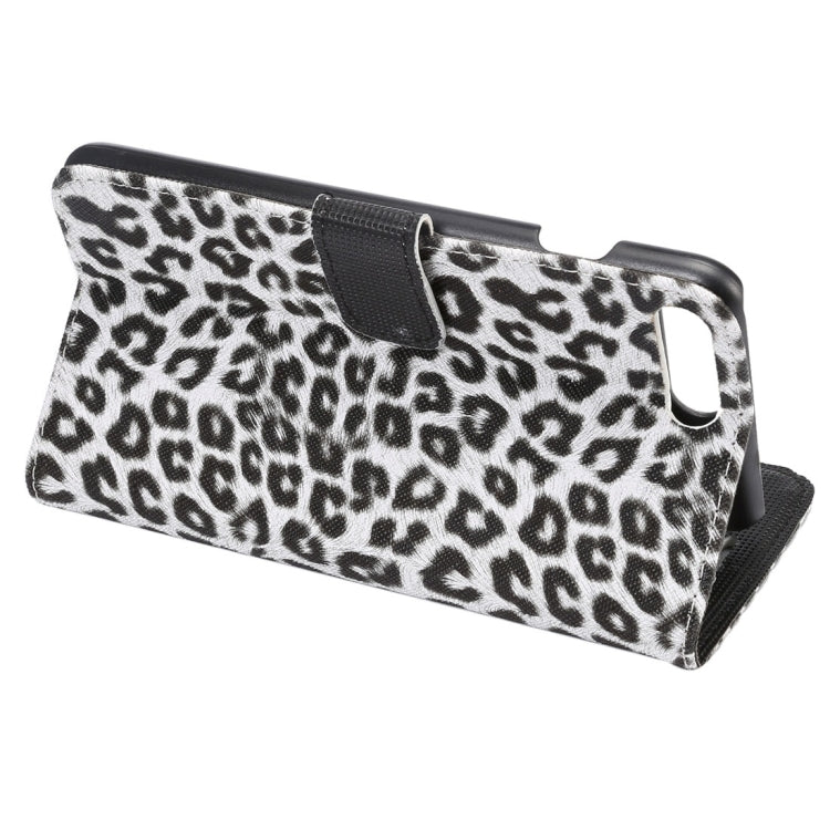 For iPhone 8 Plus & 7 Plus   Leopard Texture Horizontal Flip Leather Case with Holder & Card Slots & Wallet