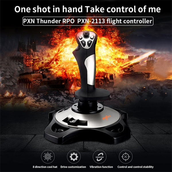 PXN PXN-2113 PC Game Imitate Flight Controller Flying Rocker, PXN PXN-2113