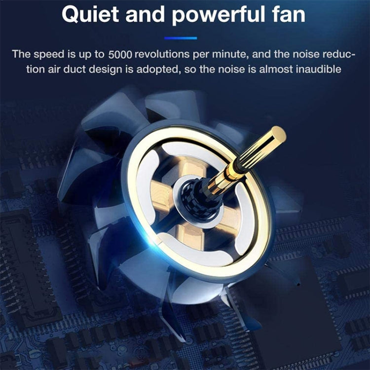 MB-F3 Mobile Phone Live Broadcast Gaming Semiconductor Radiator Back Clamp Cooling Fan, MB-F3