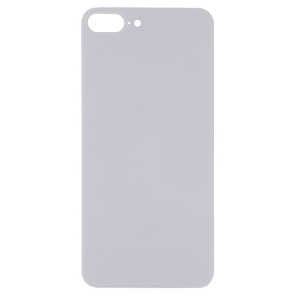 Easy Replacement Big Camera Hole Glass Back Battery Cover with Adhesive for iPhone 8 Plus