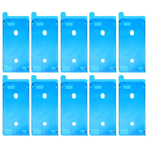 10 PCS LCD Frame Bezel Waterproof Adhesive Stickers for iPhone 8 Plus