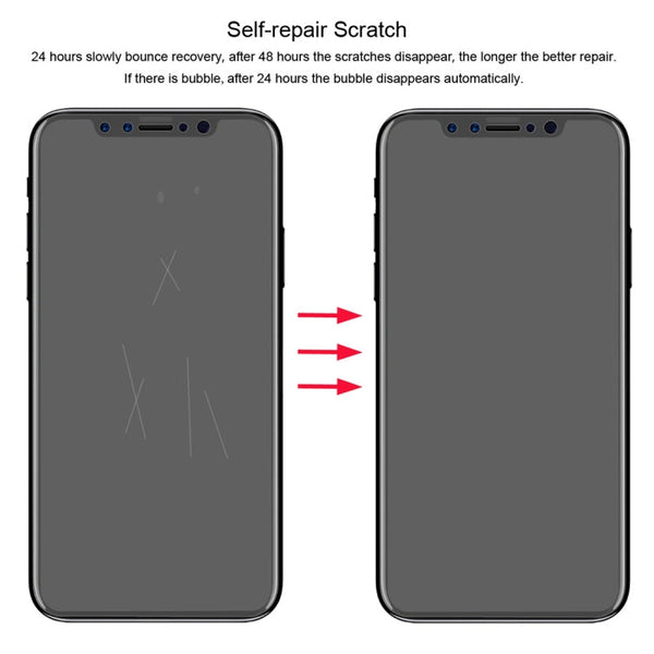 ENKAY Hat-Prince 0.1mm 3D Full Screen Protector Explosion-proof Hydrogel Film for iPhone XS, TPU+TPE+PET Material, iPhone XS