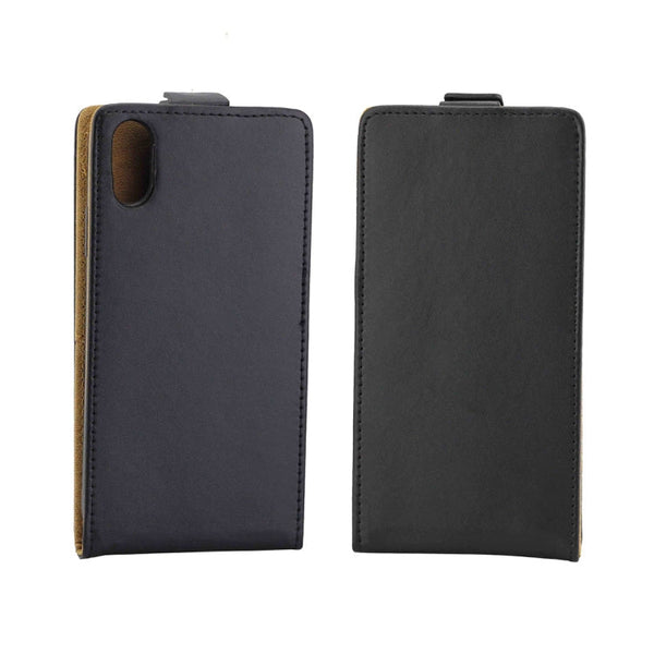 For iPhone XS Max Business Style Vertical Flip TPU Leather Case with Card Slot, For XS Max