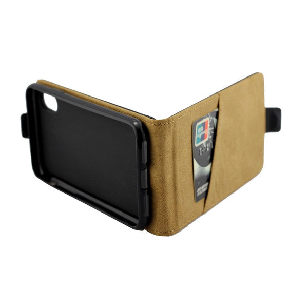 For iPhone XS Max Business Style Vertical Flip TPU Leather Case with Card Slot, For XS Max