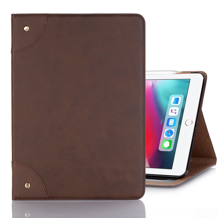 Retro Book Style Horizontal Flip PU Leather Case for iPad Air 13 2025 / 2024 / iPad Pro 12.9 inch (2018), with Holder & Card Slots & Wallet, For iPad Air 13 2025 / 2024 / iPad Pro 12.9 inch (2018)