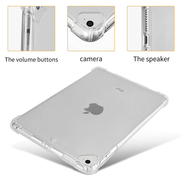 Highly Transparent TPU Full Thicken Corners Shockproof Protective Case for iPad mini 5 / 4 / 3 / 2 / 1