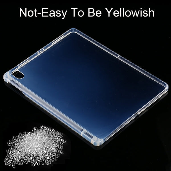 0.75mm Transparent TPU Protective Case with Pen Slot For iPad Air 2022 / 2020 10.9 / iPad Pro 11 2018, For iPad Air 2022 / 2020 10.9