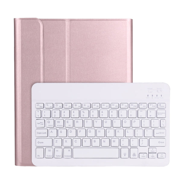 A11BS 2020 Ultra-thin ABS Detachable Bluetooth Keyboard Tablet Case for iPad Pro 11 2022 / 2021 / Air4 / Air5, with Backlight & Pen Slot & Holder, For iPad Pro 11 inch (2020)