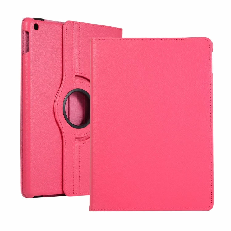 For iPad 10.2 / iPad Air 2019 10.5 / iPad 10.2 2020 Litchi Texture Horizontal Flip 360 Degrees Rotation Leather Case, For iPad 10.2 / iPad Air 2019 10.5 / iPad 10.2 2020, For iPad 10.2