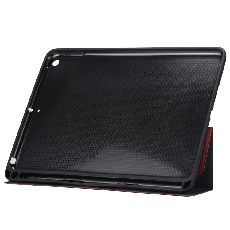 Cloth Texture Pattern Horizontal Flip Leather Case for iPad Pro 10.5 inch ,with Three-folding Holder & Pen Slots , For iPad Pro 10.5, For  iPad Pro 10.5