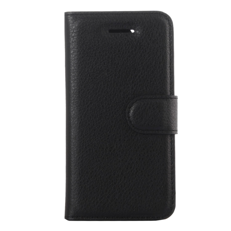 For iPhone 5 & 5s & SE Litchi Texture Horizontal Flip Leather Case with Holder & Card Slots & Wallet, For iPhone 5 & 5S & SE