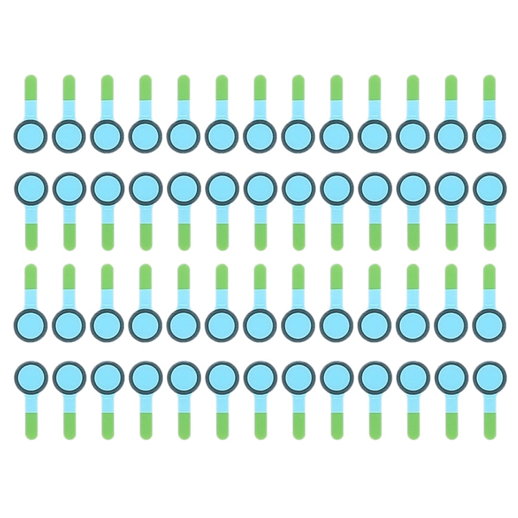 100 PCS Front Camera (Small) Sponge Foam Slice Pads for iPhone X, For iPhone X (Small)