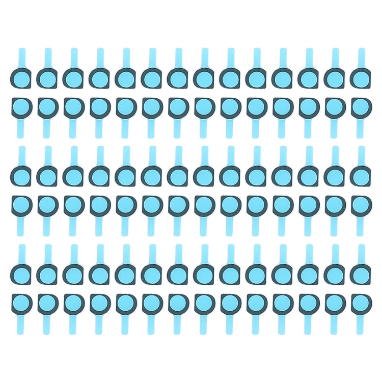 100 PCS Front Camera (Large) Sponge Foam Slice Pads for iPhone X, For iPhone X (Large)