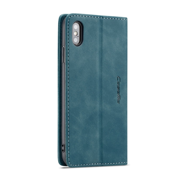 For iPhone XS Max CaseMe-013 Multifunctional Retro Frosted Horizontal Flip Leather Case with Card Slot & Holder & Wallet, For iPhone XS Max