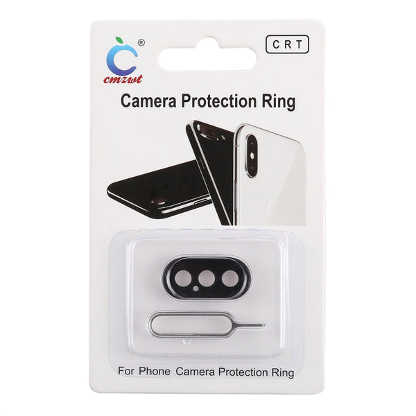 Rear Camera Lens Protection Ring Cover with Tray Eject Tool Needle For iPhone XS Max, iPhone XS Max
