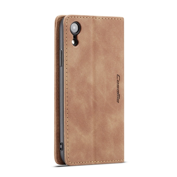 For iPhone XR CaseMe-013 Multifunctional Retro Frosted Horizontal Flip Leather Case with Card Slot & Holder & Wallet, For iPhone XR