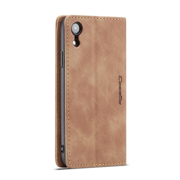 For iPhone XR CaseMe-013 Multifunctional Retro Frosted Horizontal Flip Leather Case with Card Slot & Holder & Wallet, For iPhone XR