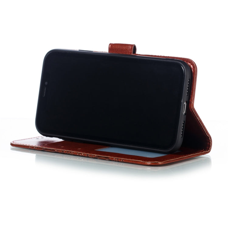 For iPhone XR Mandala Embossing Pattern Horizontal Flip Leather Case with Holder & Card Slots & Wallet & Photo Frame, iPhone XR