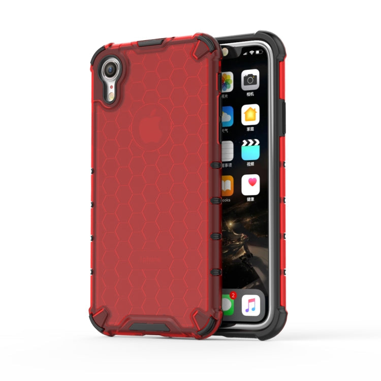 For iPhone XR Shockproof Honeycomb PC + TPU Protective Case, For iPhone XR