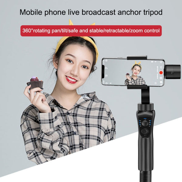 S5B Upgrade Mobile Phone Stabilizer Three-axis Anti-shake Handheld Gimbal, S5B