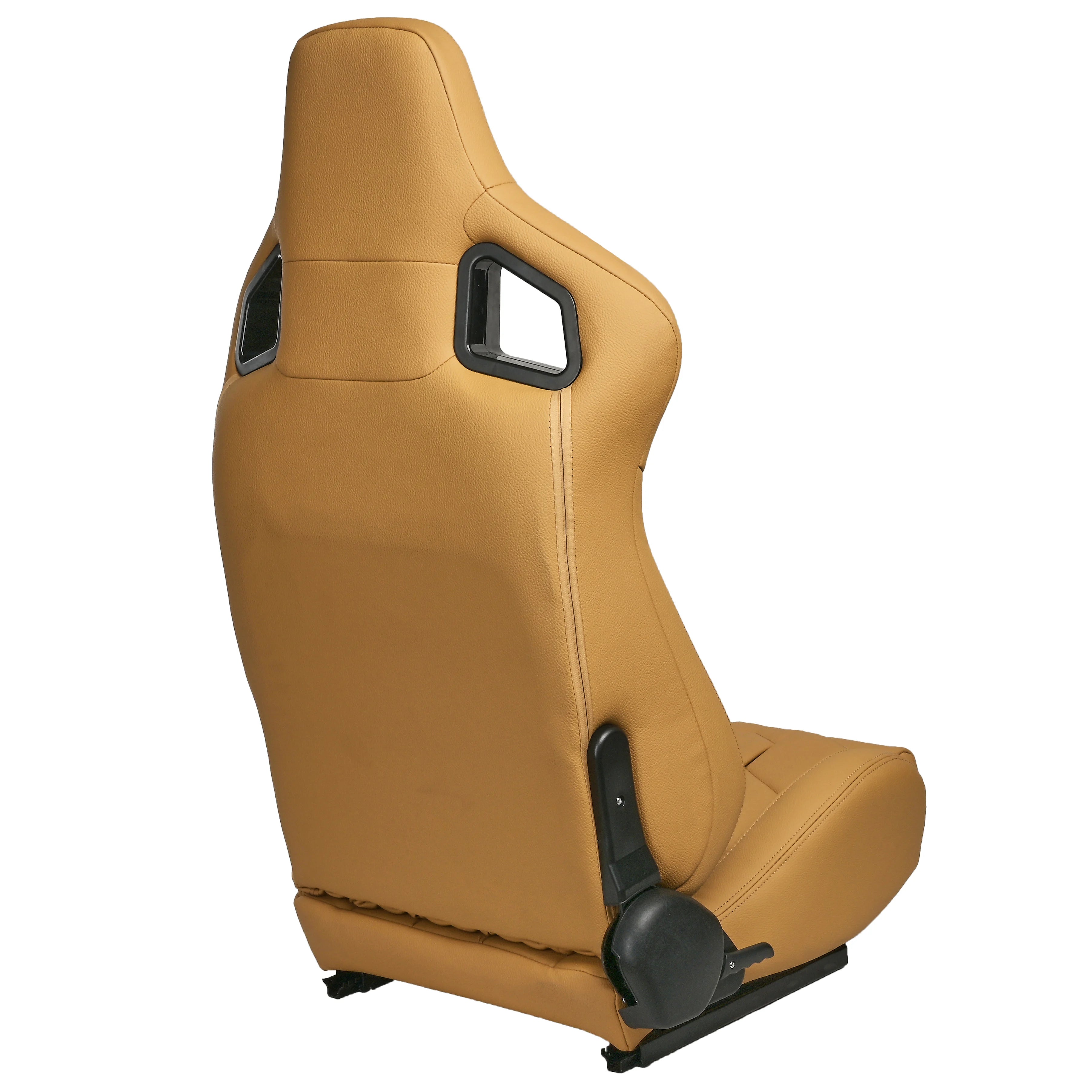 JIABEIR (Manufactured and Dispatched from China) Beige Luxury Sports Car / Racing Sim x1 Individual Bucket Seats JBR9009