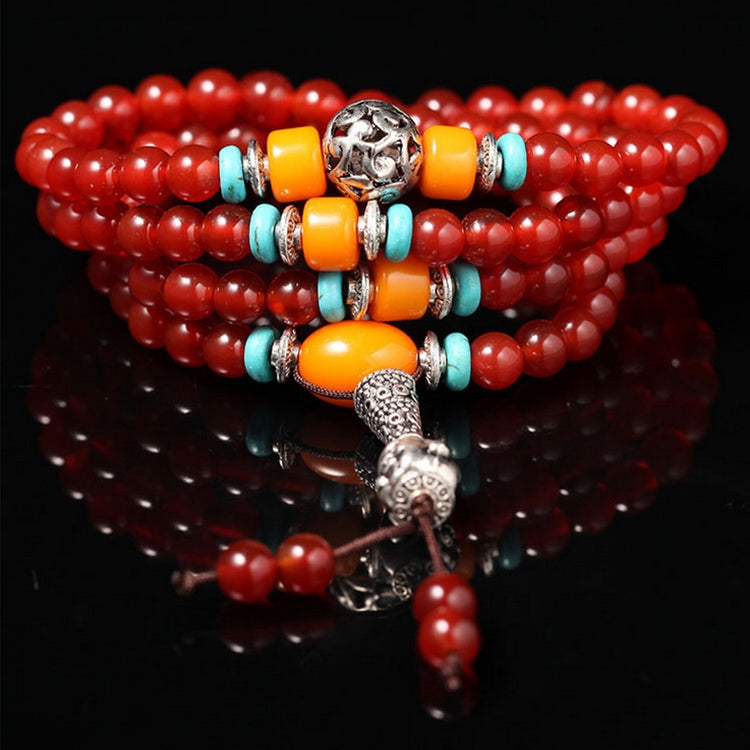 Fashion Jewelry Accessory Garnet Beads Bracelet