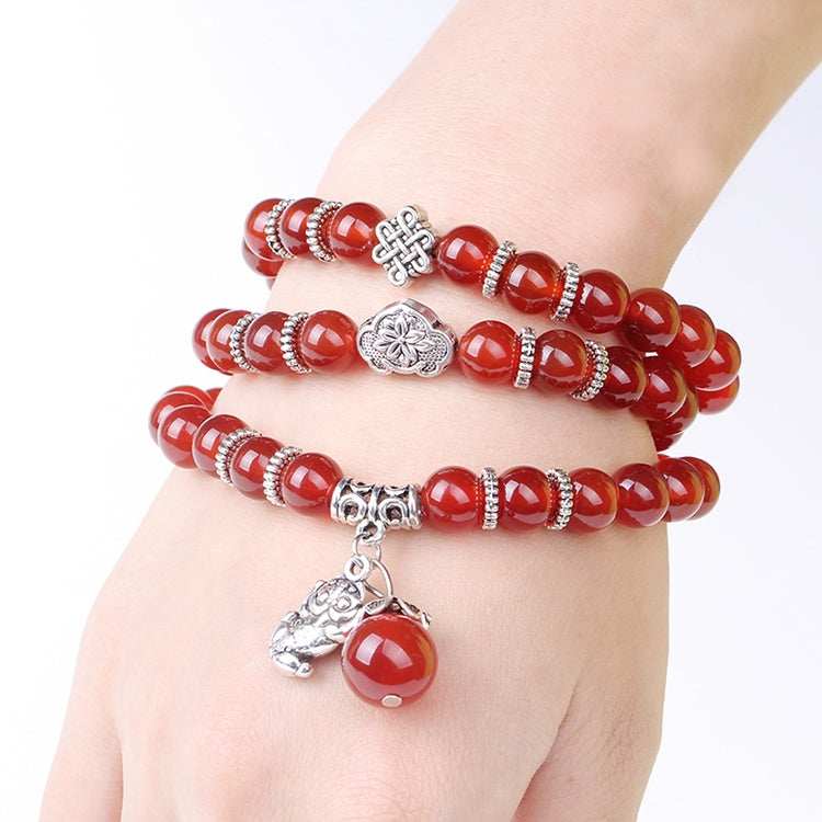 Fashion Jewelry Accessory Garnet Beads Bracelet