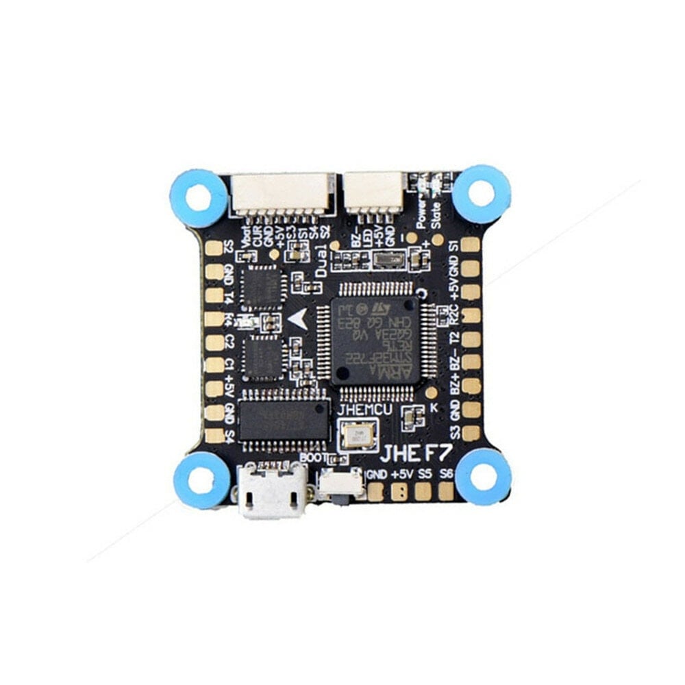 JHE F7 Dual Gyro Flight Controller