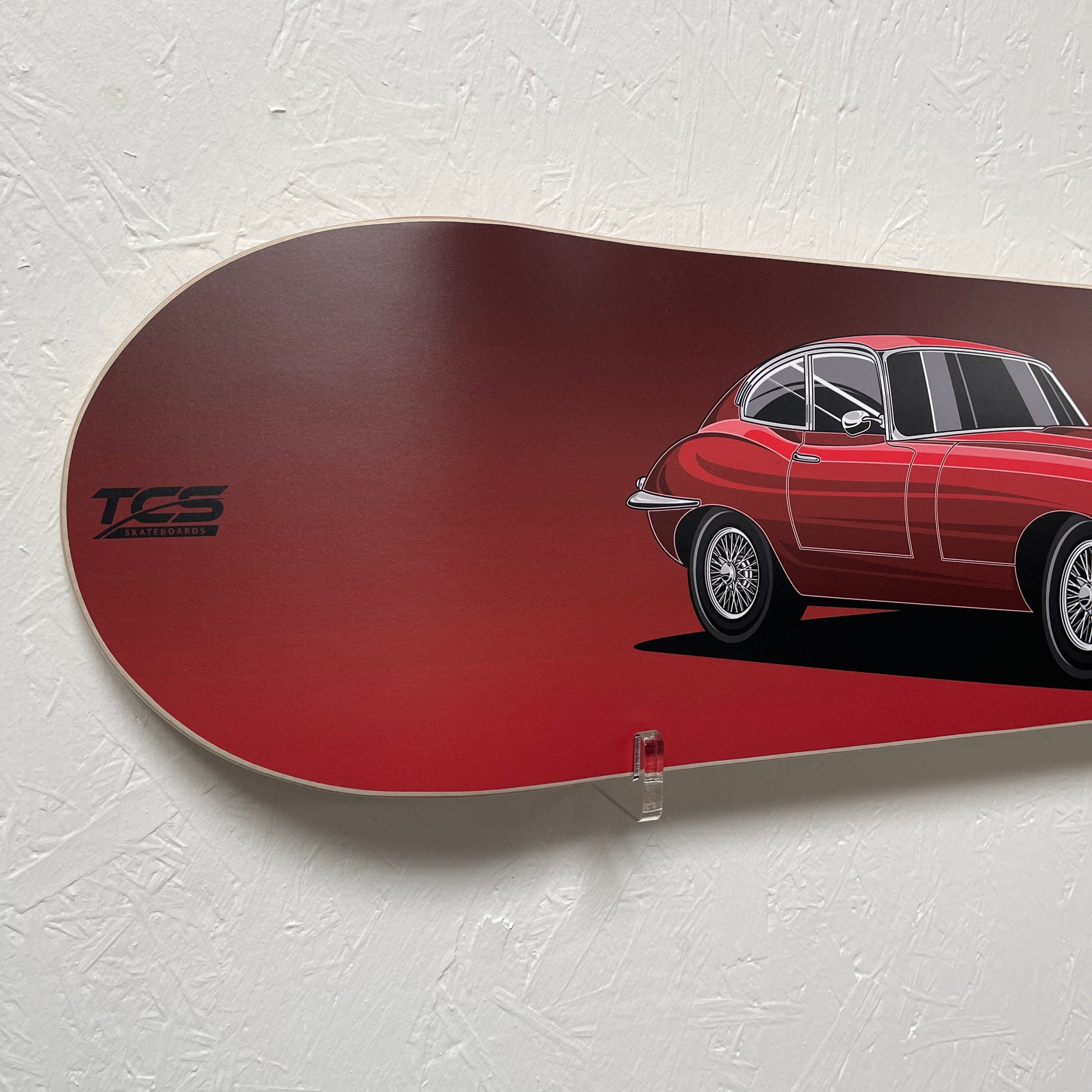 Jaguar E-Type Skate Deck Wall Art