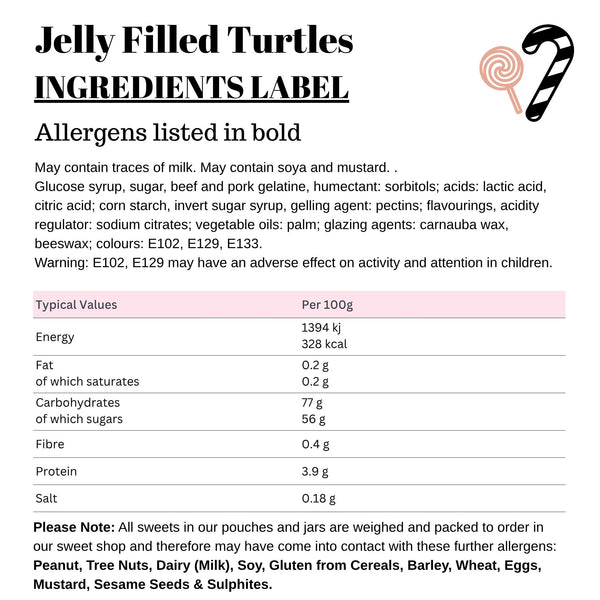 Jelly Filled Turtles