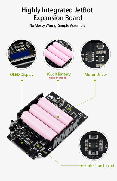 Jetbot AI Robot Kit for Nvidia Jetson