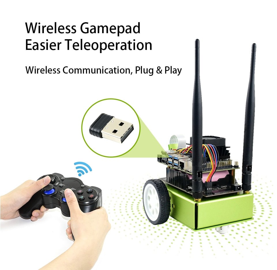 Jetbot AI Robot Kit for Nvidia Jetson