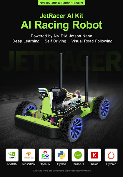 JetRacer AI Robot Car Kit for Nvidia Jetson